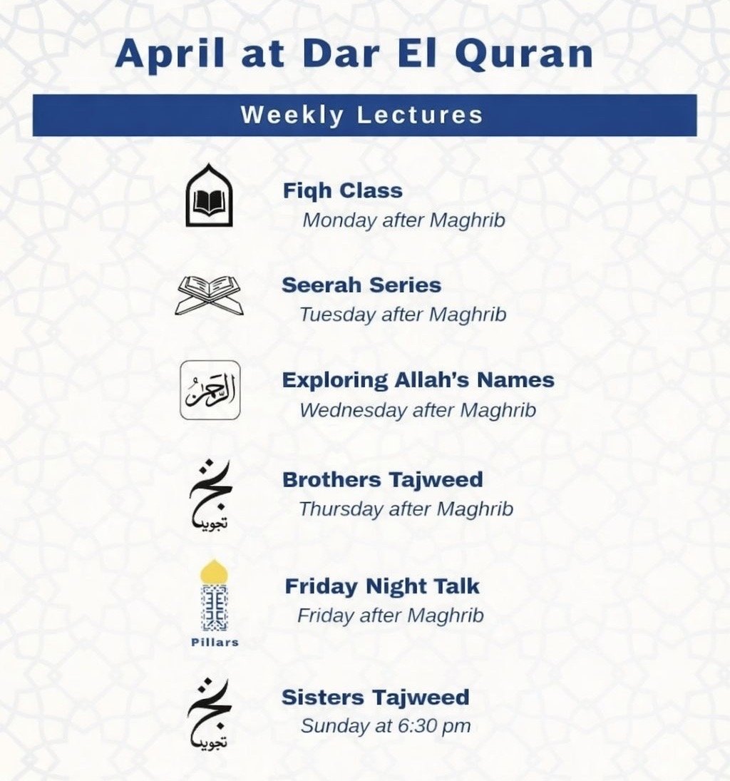 April at Dar El Quran