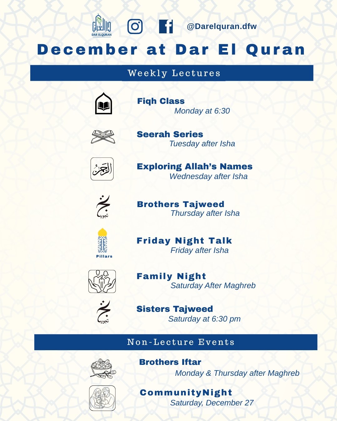 December at Dar El Quran
